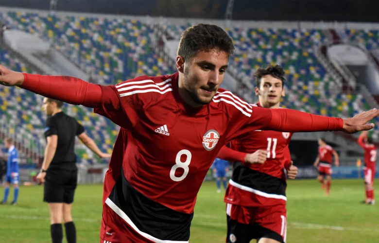 Georgia 7-0 Liechtenstein: A goal by Zuriko Davitashvili
